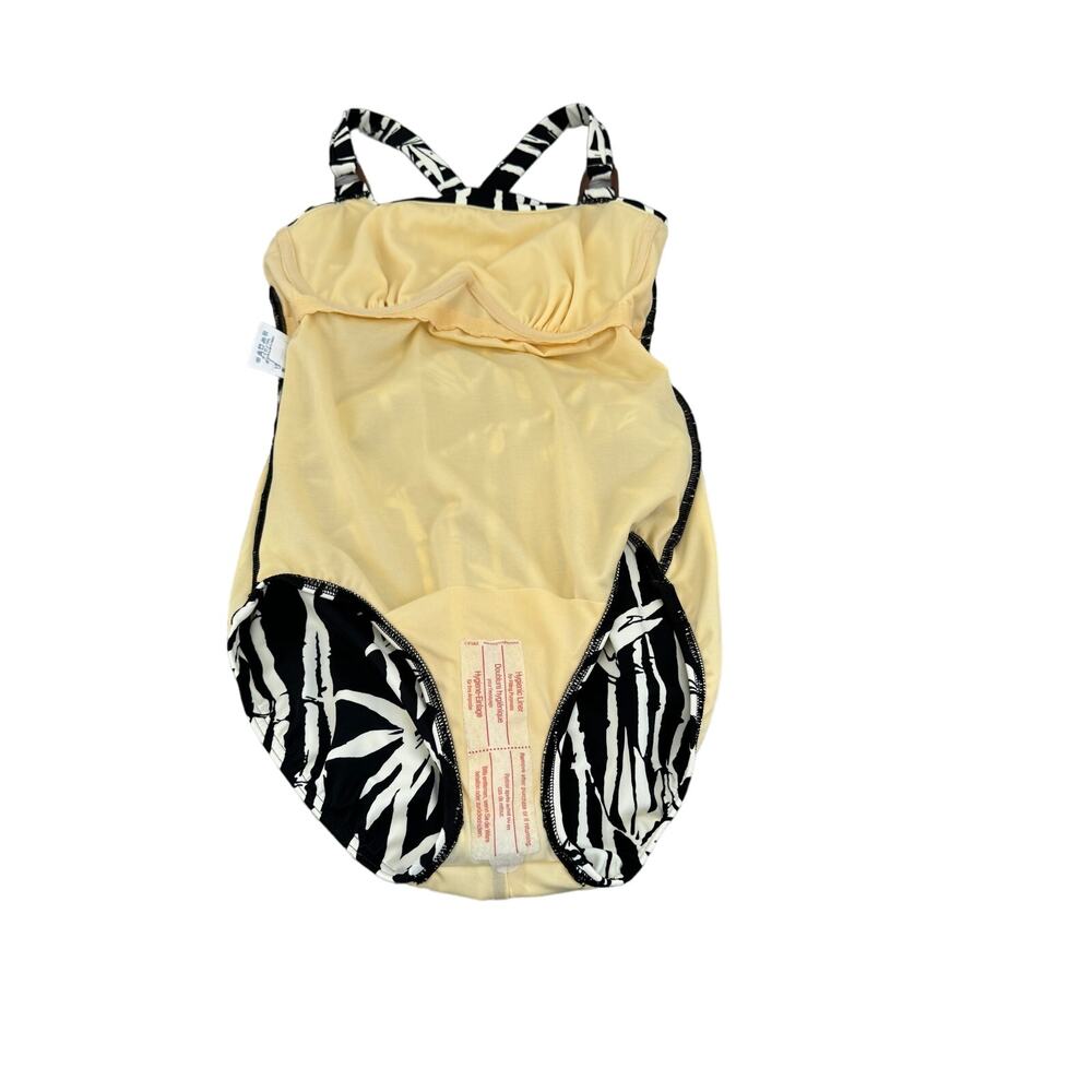 Lands' End Women's Zebra Print One-Piece Swimsuit - Picture 5 of 8